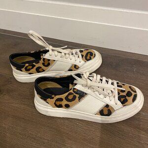 Ugg Sneakers, Leopard Print Calf Hair, US 7